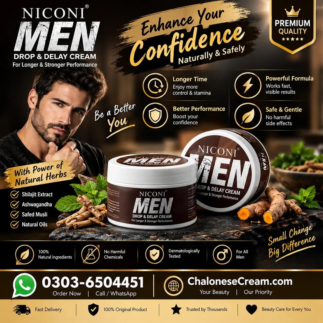 Niconi Men Enzyme De-Tan Pack