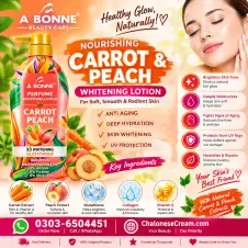 Abonne Perfume Whitening Lotion Carrot Peach in